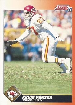 Kevin Porter Kansas City Chiefs 1991 Score NFL #436